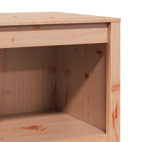 Keukenkast met plank Bruin 106 x 55 x 92 cm massief douglas 8