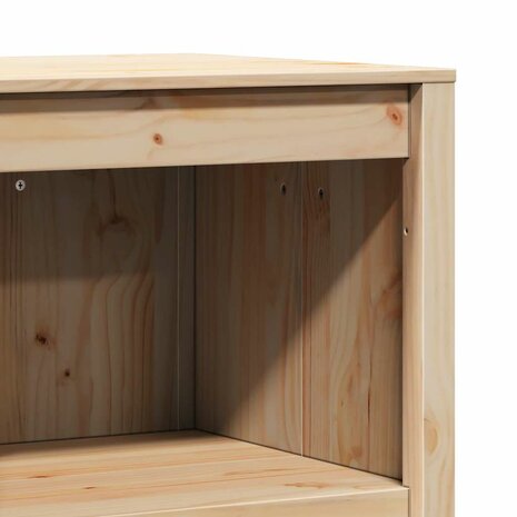 Keukenkast met plank Bruin 55 x 55 x 92 cm Massief grenenhout 8