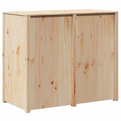 Keukenkast met plank Bruin 106 x 55 x 92 cm Massief grenenhout 7