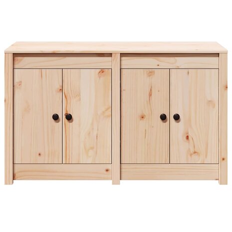 Keukenkast met plank Bruin 106 x 55 x 64 cm Massief grenenhout 6