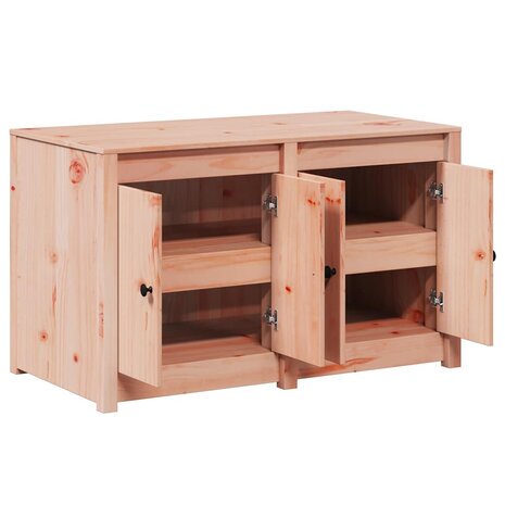 Keukenkast met plank Bruin 106 x 55 x 64 cm Massief grenenhout 5