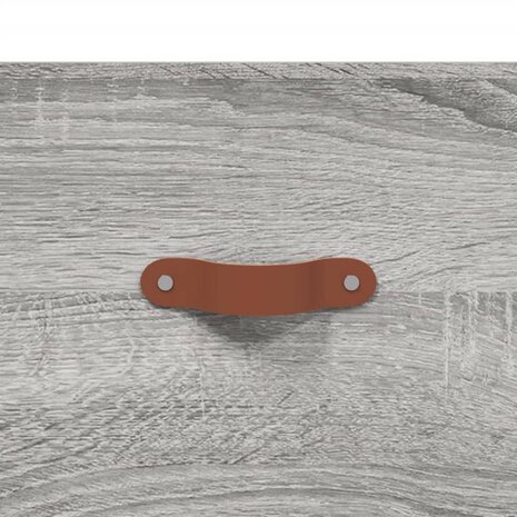 Ladekast 69,5x34x90 cm bewerkt hout grijs sonoma 9
