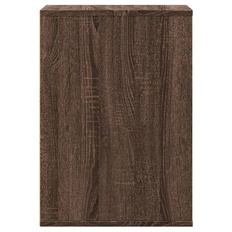Ladekast 40x41x58 cm bewerkt hout bruin eikenkleurig 6