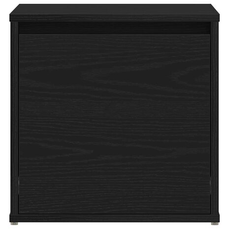 Ladekast met lade Zwart eiken 40.5 x 40 x 40 cm Bewerkt hout 6