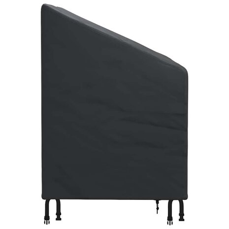 Tuinstoelhoes Zwart 75 x 78 x 65 / 100 cm 600D stof 5