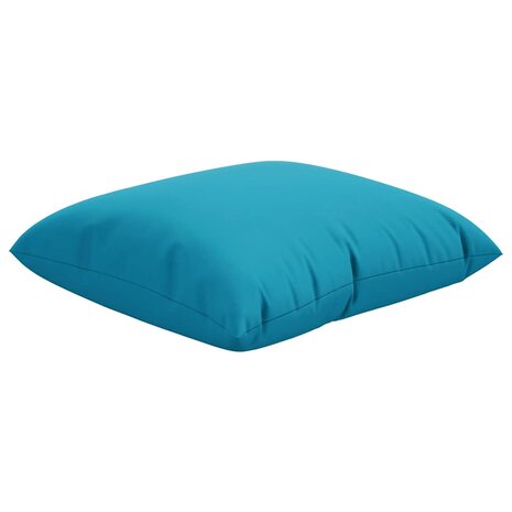 Bankkussens 4 stuks Blauw 40x40 cm Stof 3