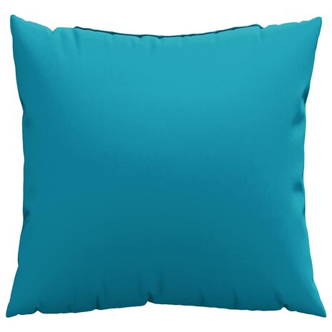Bankkussens 4 stuks Blauw 40x40 cm Stof 5