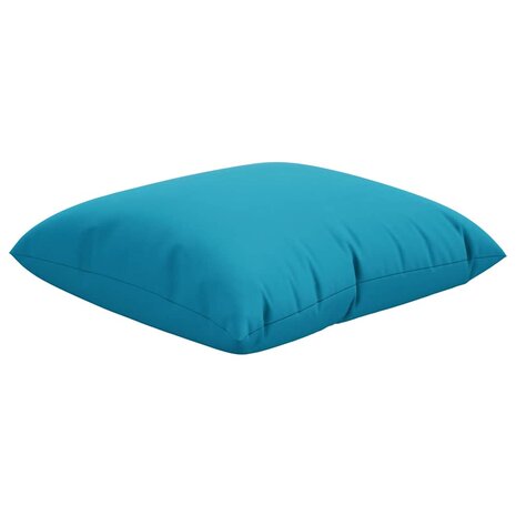 Bankkussens 4 stuks Blauw 60x60 cm Stof 3