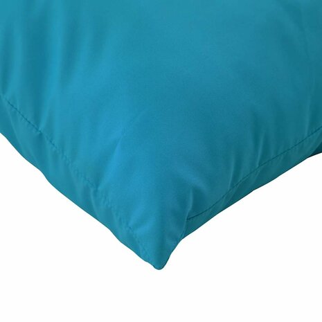 Bankkussens 4 stuks Blauw 60x60 cm Stof 6