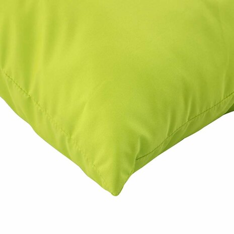 Bankkussens 4 stuks Felgroen 60x60 cm Stof 6