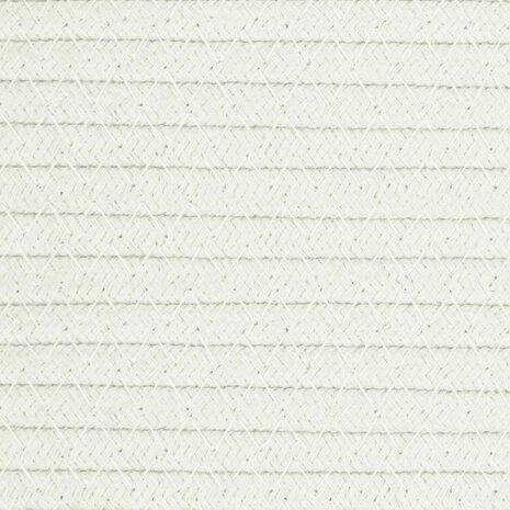 Opbergmand Ø 40x35 cm katoen wit 7