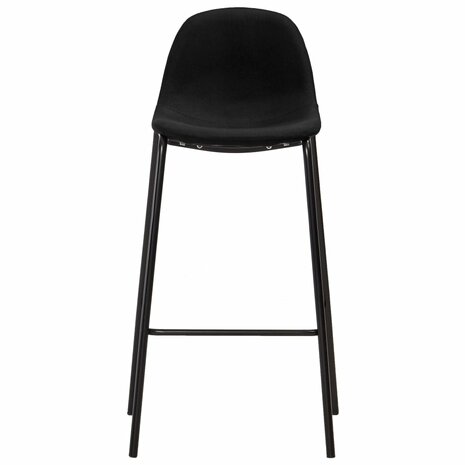 3-delige Barset stof zwart 8