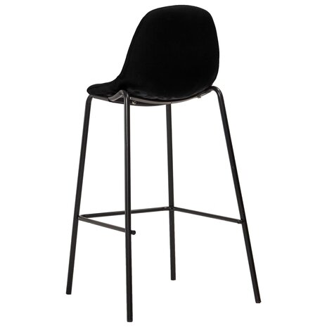 3-delige Barset stof zwart 9