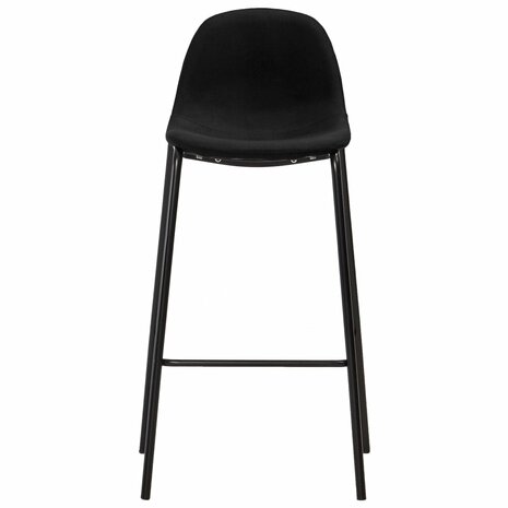 3-delige Barset stof zwart 3