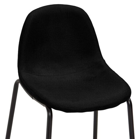 3-delige Barset stof zwart 7