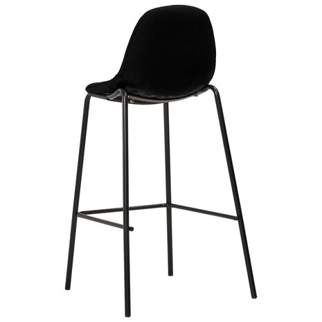 5-delige Barset stof zwart 6