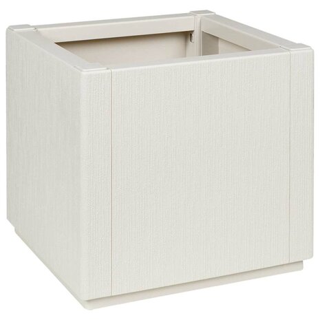 Tuin Bloempot Wit 36 x 36 x 35 cm Polypropyleen 1