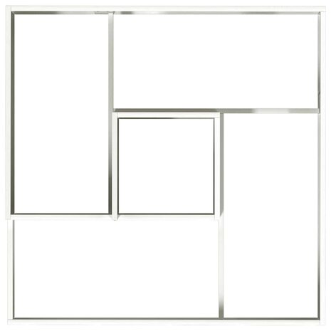 Tuin Bloempot Wit 100 x 100 x 50 cm Staal 8