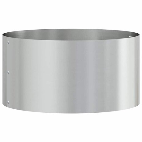 Tuin Bloempot Zilver 40 x 40 x 20 cm Gegalvaniseerd staal 2