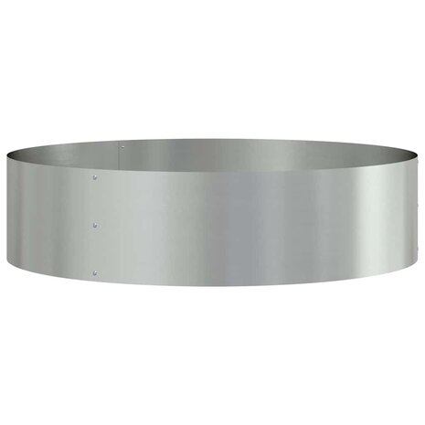 Tuin Bloempot Zilver 80 x 80 x 20 cm Gegalvaniseerd staal 2