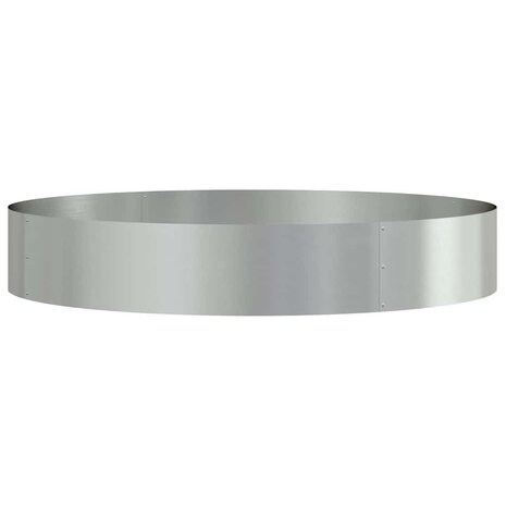 Tuin Bloempot Zilver 120 x 120 x 20 cm Gegalvaniseerd staal 2