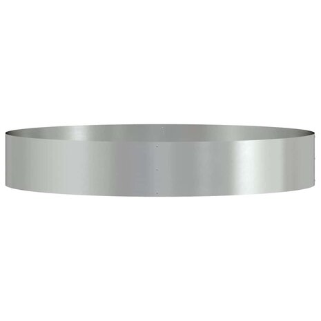 Tuin Bloempot Zilver 120 x 120 x 20 cm Gegalvaniseerd staal 5