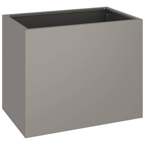 Tuin Bloempot Bruin 50 x 32 x 40 cm Verweerd staal 5