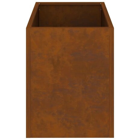 Tuin Bloempot Bruin 50 x 32 x 40 cm Verweerd staal 7