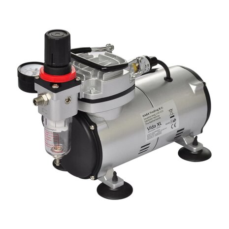 Airbrush-compressorset met 2 pistolen   3