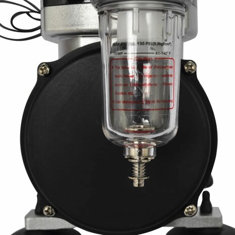 Airbrush-compressorset met 2 pistolen   5