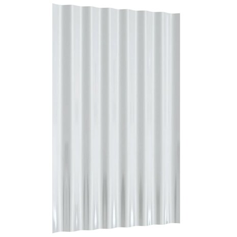 Dakpanelen 12 st 60x36 cm gegalvaniseerd staal bruin 5