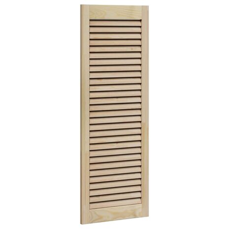 Kastdeuren 4 pcs Bruin 110 x 39.5 x 2.1 cm Massief grenenhout 4