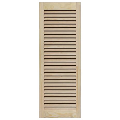 Kastdeuren 4 pcs Bruin 110 x 39.5 x 2.1 cm Massief grenenhout 5