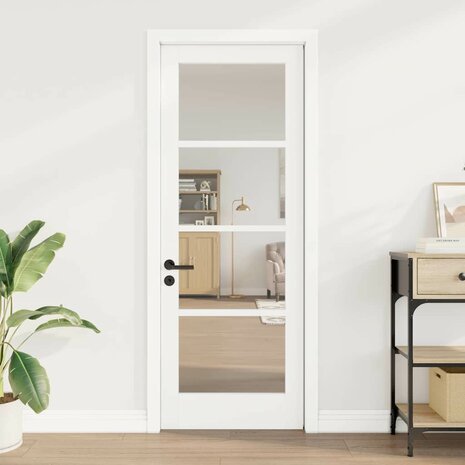 Binnendeur met Glas Wit 73.5 x 198.5 cm 3
