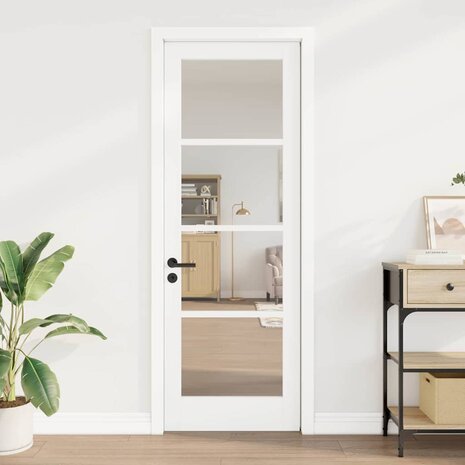 Binnendeur met Glas Wit 73.5 x 211 cm 3