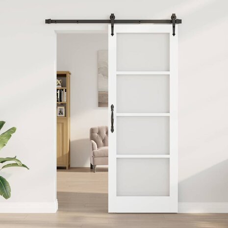 Binnendeur met Glas ORKDAL Wit 78 x 211 cm 1