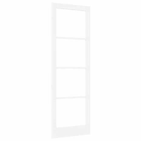 Binnendeur met Glas Wit 78 x 232 cm Massief grenenhout en glas 9