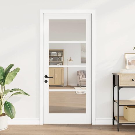 Binnendeur met Glas Wit 86 x 198.5 cm 3