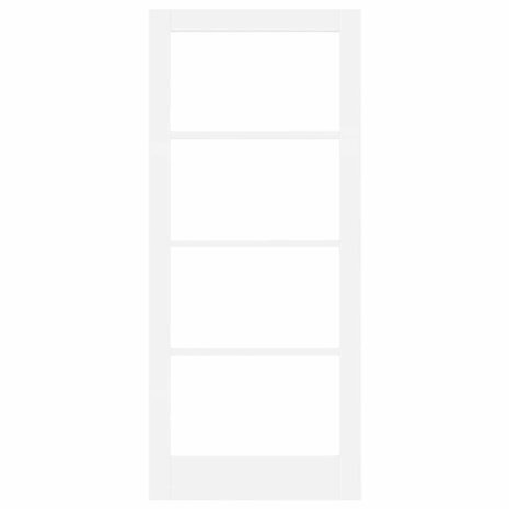 Binnendeur met Glas Wit 86 x 198.5 cm 5