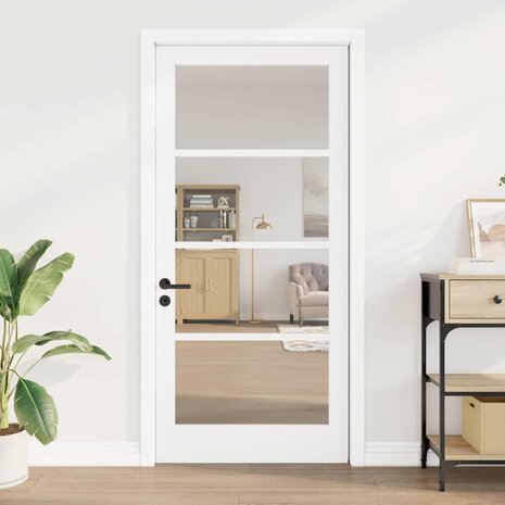 Binnendeur met Glas ORKDAL Wit 93 x 202 cm 3