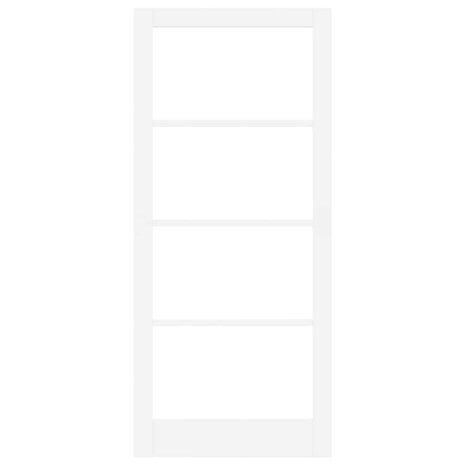 Binnendeur met Glas Wit 93 x 211 cm Massief grenenhout en glas 5