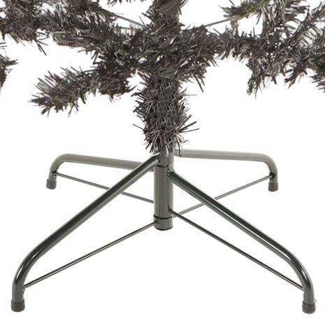 Kerstboom smal 240 cm zwart 3