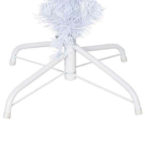 Kunstkerstboom met standaard omgekeerd 150 cm wit 6