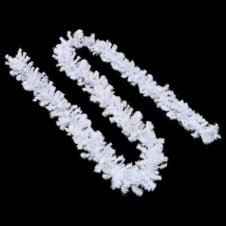 Kerstslinger met LED-lampjes 5 m wit 5