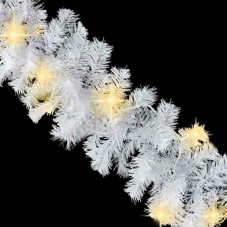 Kerstslinger met LED-lampjes 10 m wit 6