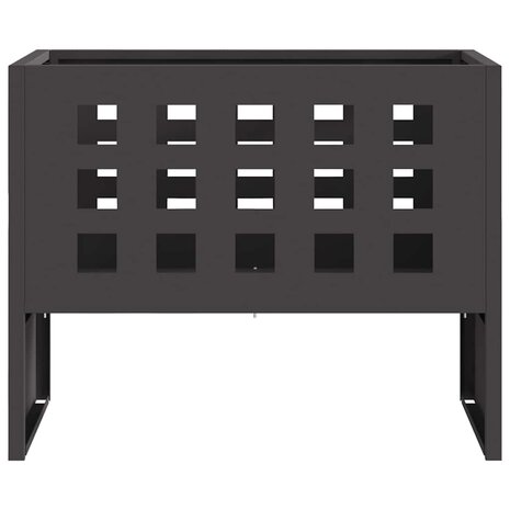 Vuurkorf Zwart 50 x 30 x 40 cm Koudgewalst staal 5