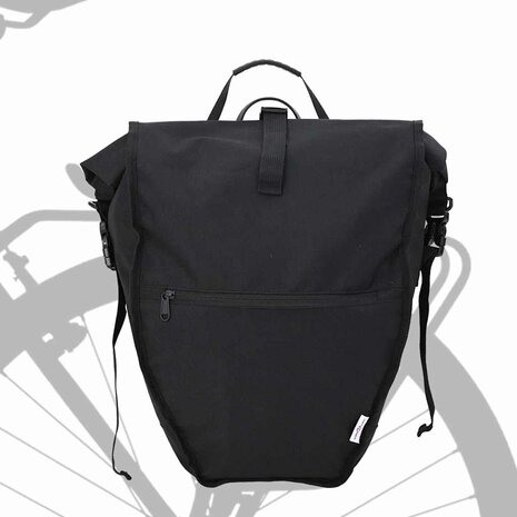 Fietstas Zwart 32.5 x 17 x 57 cm Polyester 2