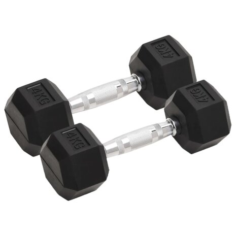 Halters 2 st 8 kg totaal gietijzer 1