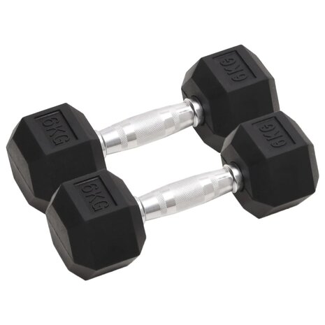 Halters 2 st 12 kg totaal gietijzer 1