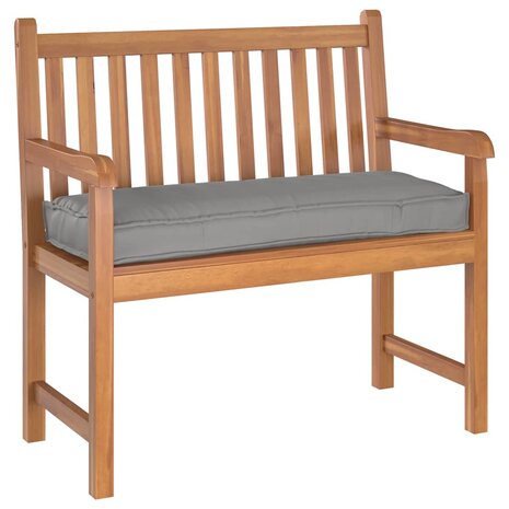 Palletkussen voor bank Grijs 100 x 40 x 8 cm Oxford stof 2